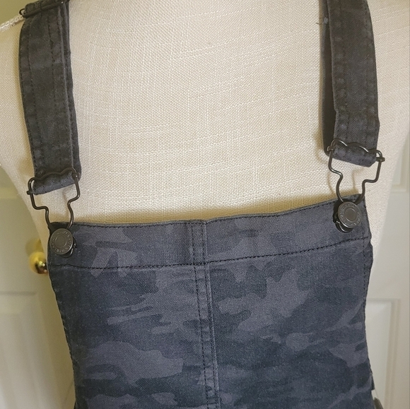NWT Vanilla Star Women Juniors' Cotton Camo Denim Skirtall Black Gray Size 9 $49 - Picture 10 of 10